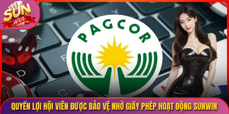 Quyền lợi hội viên được bảo vệ nhờ giấy phép hoạt động Sunwin