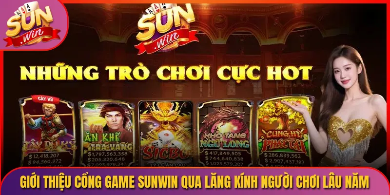 Giới thiệu cổng game Sunwin qua lăng kính người chơi lâu năm