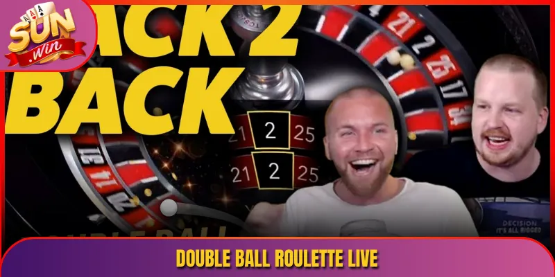 Double Ball Roulette Live