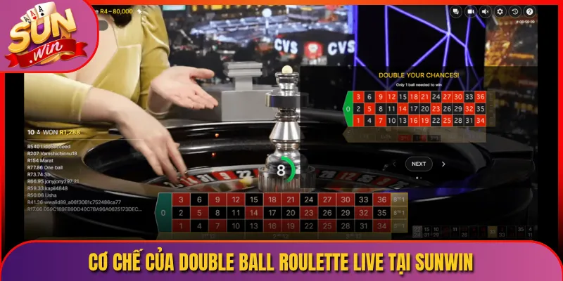 Cơ Chế Của Double Ball Roulette Live Tại Sunwin